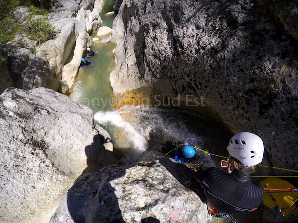 Gours du Ray canyon